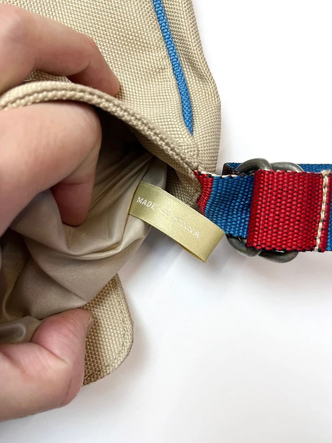 폴로진스 00s 컬러 배색 미니 크로스백 A1574 상품이미지8