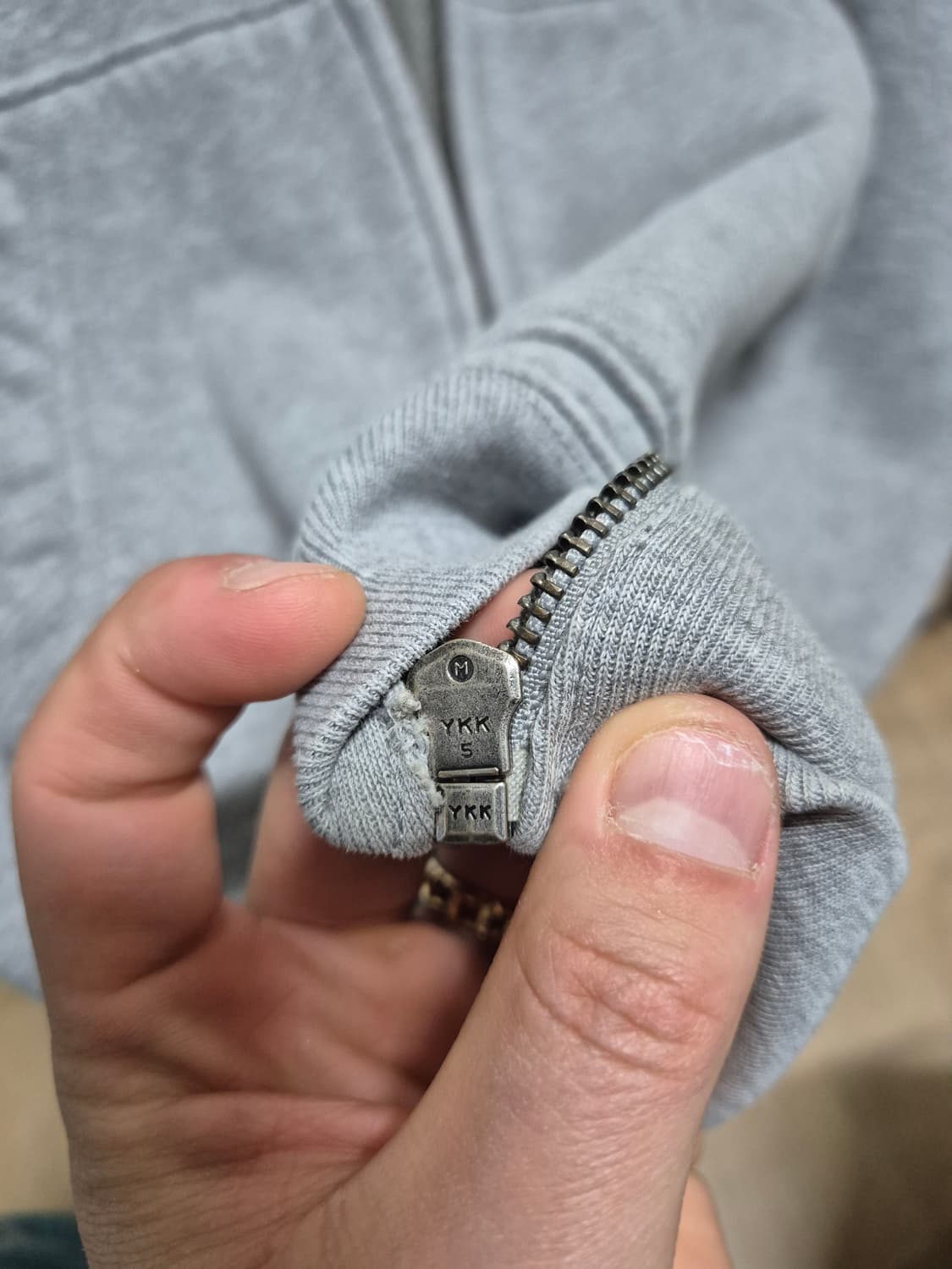 [L] 폴로 랄프로렌 그레이 회색 후드집업 이지 yzy 100 105 상품이미지7