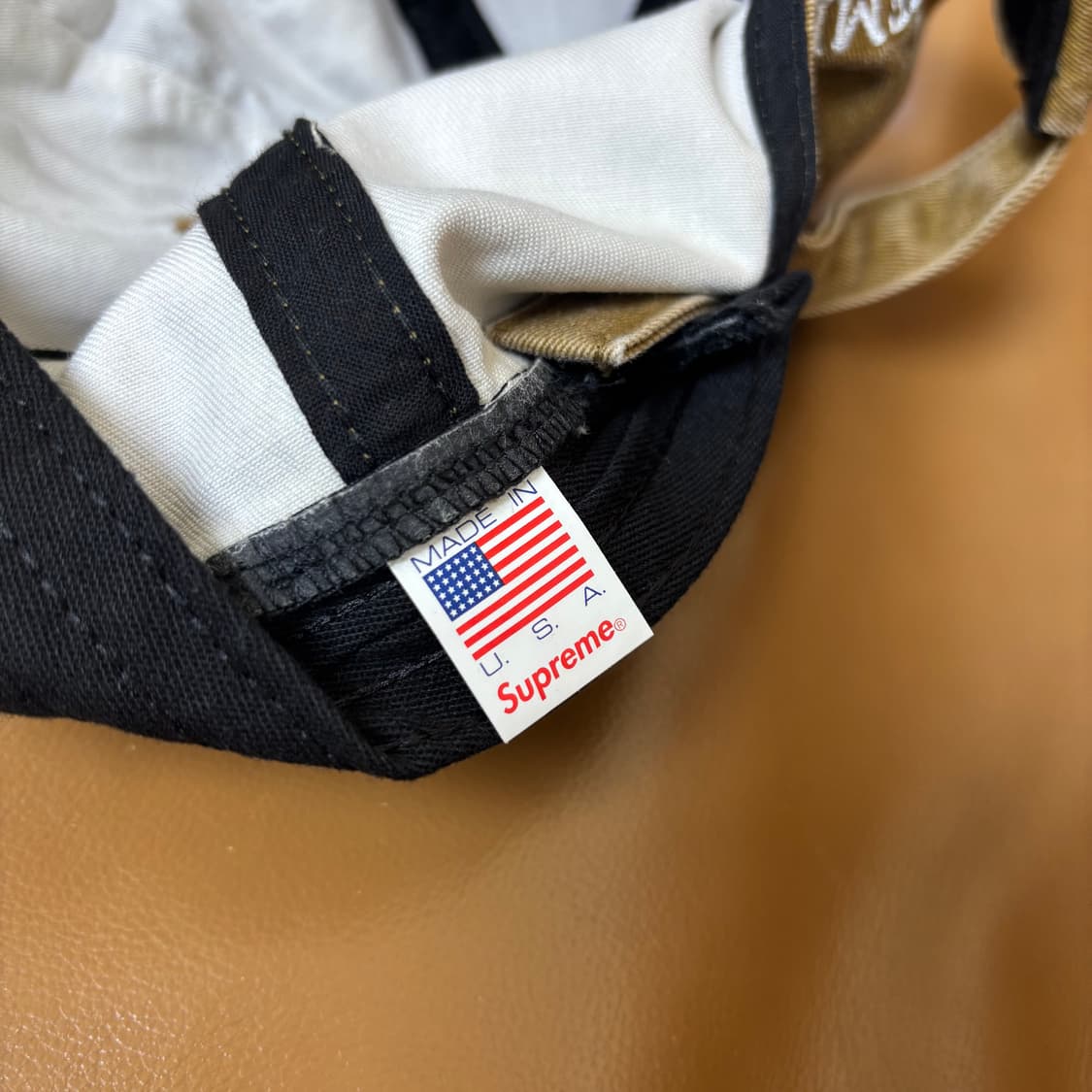 슈프림 S로고 볼캡 모자 20SS 피그먼트 탄 상품이미지7