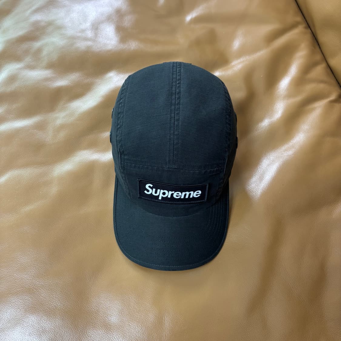 Supreme 슈프림 23ss 밀리터리 워시드 블랙 캠프캡 모자 상품이미지5