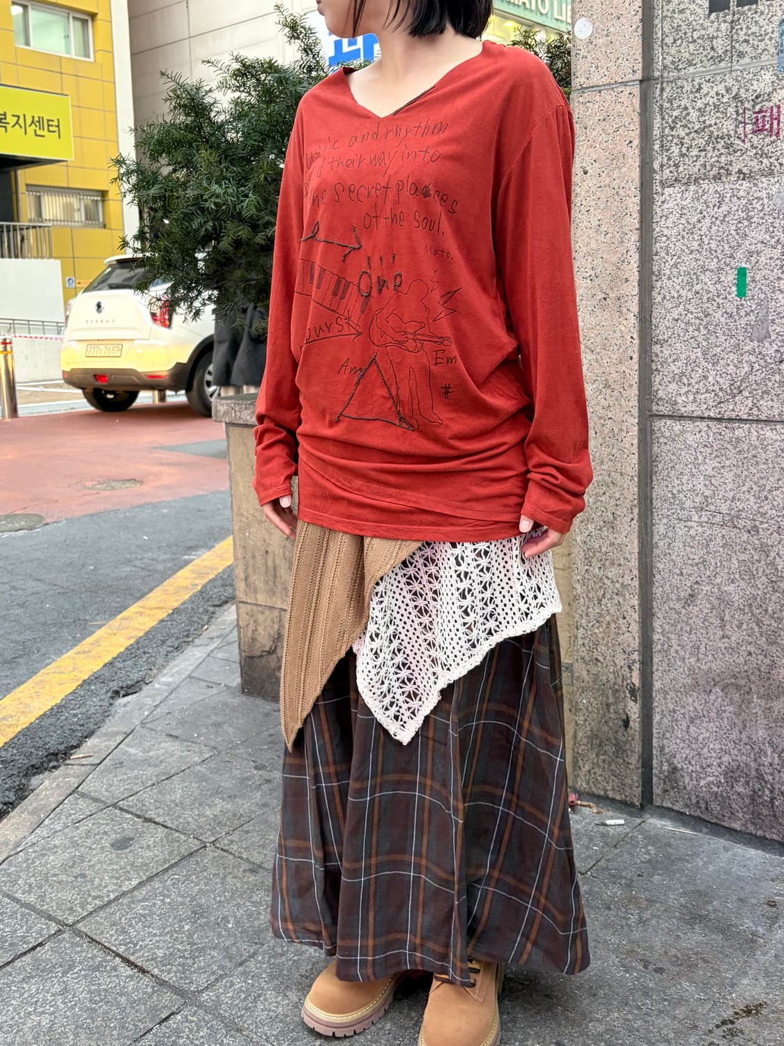 PPFM 락시크 슬리브 티셔츠 상품이미지2