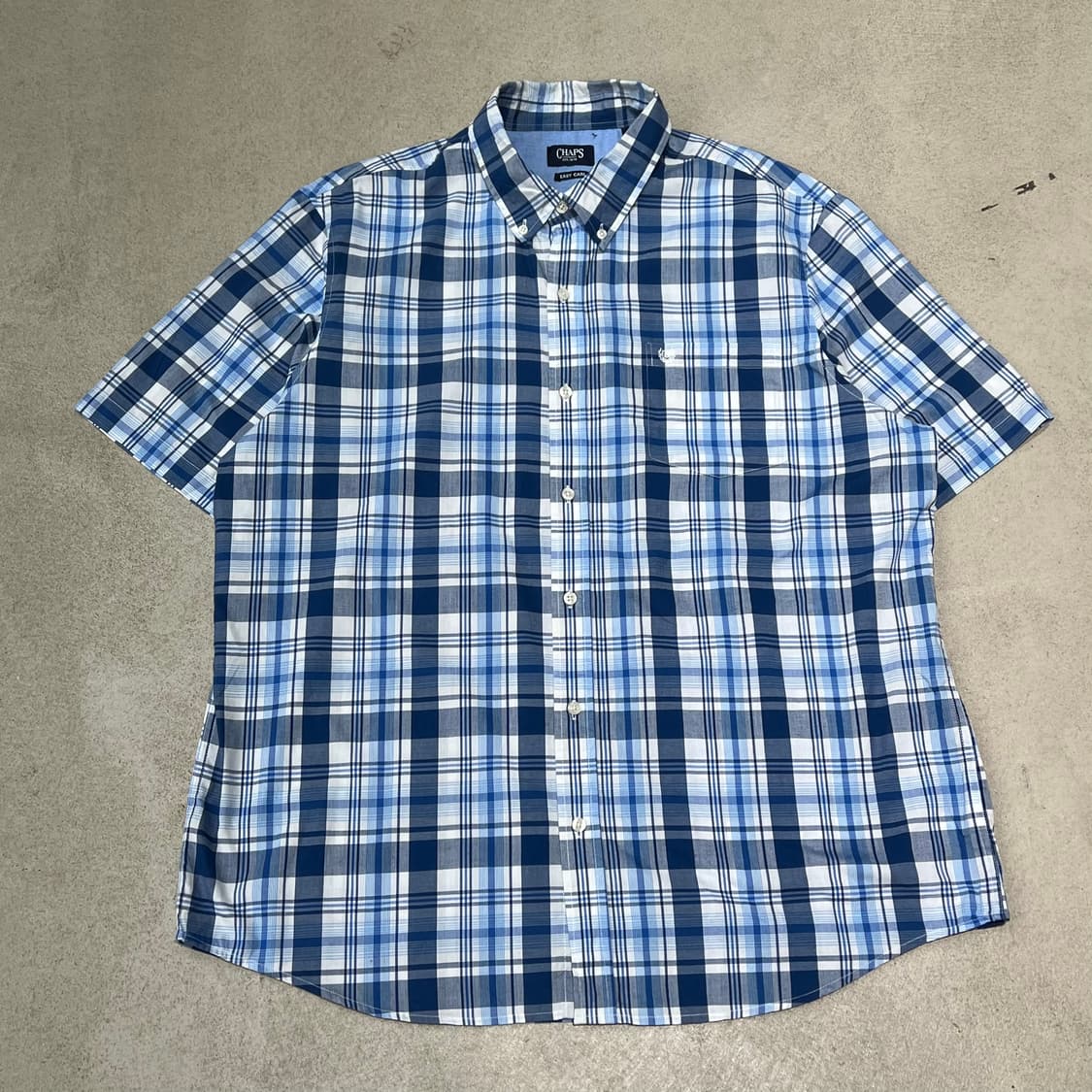 챕스 랄프로렌 체크하프셔츠 s10587 상품이미지1