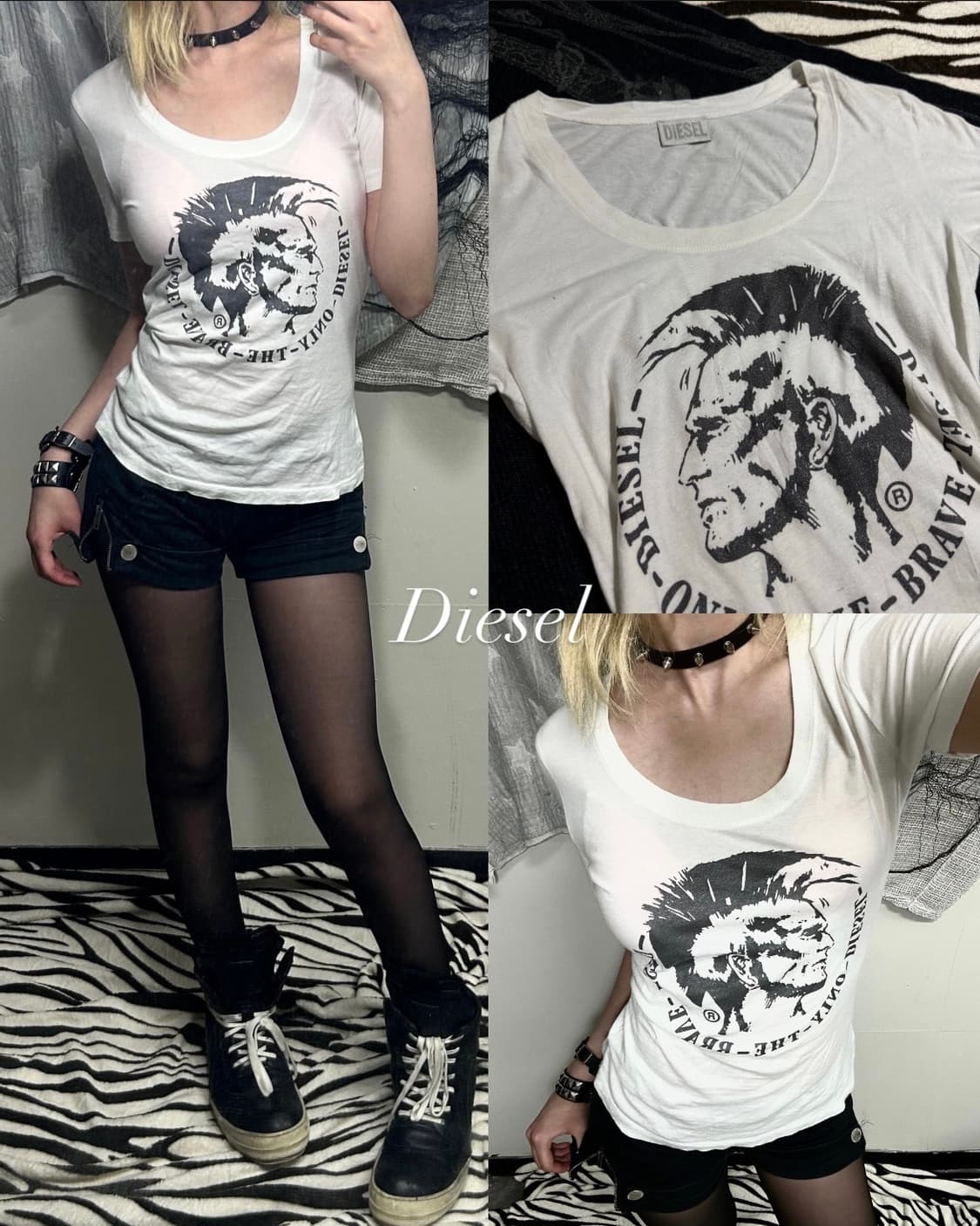 Diesel Mohican tee 상품이미지1