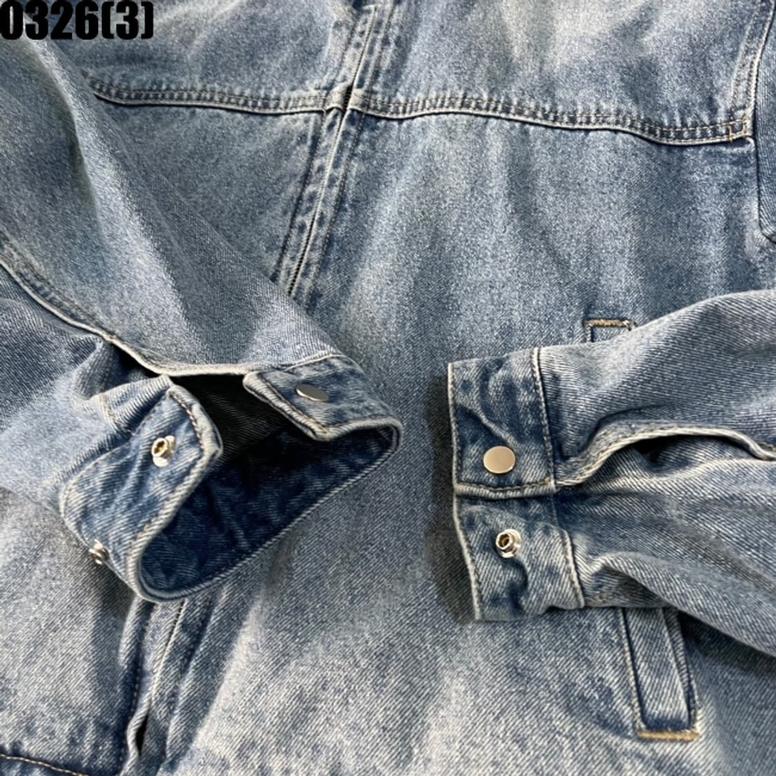 인사일런스 데님 청자켓 상품이미지4