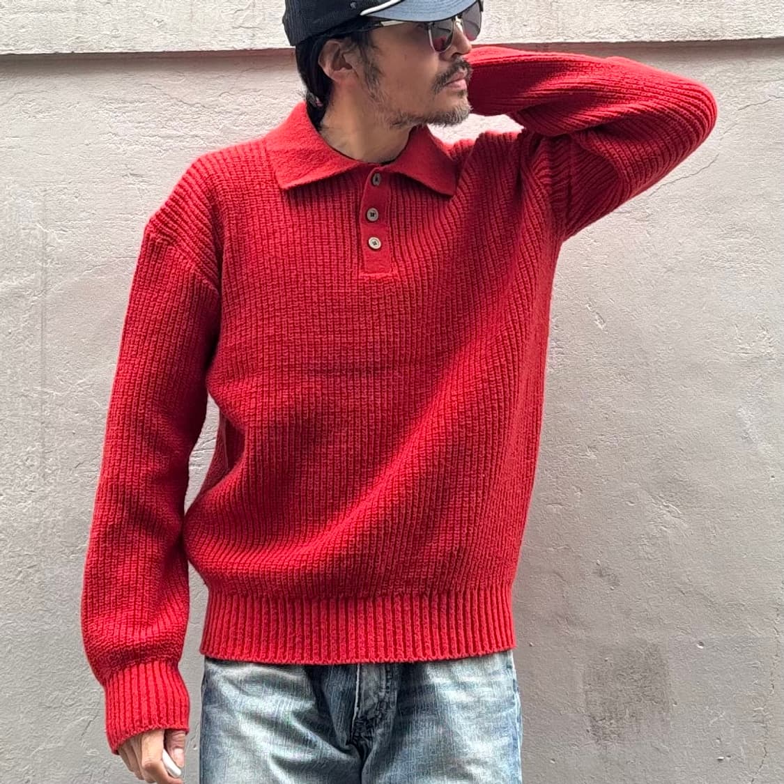 올드 카라 울 스웨터 상품이미지9