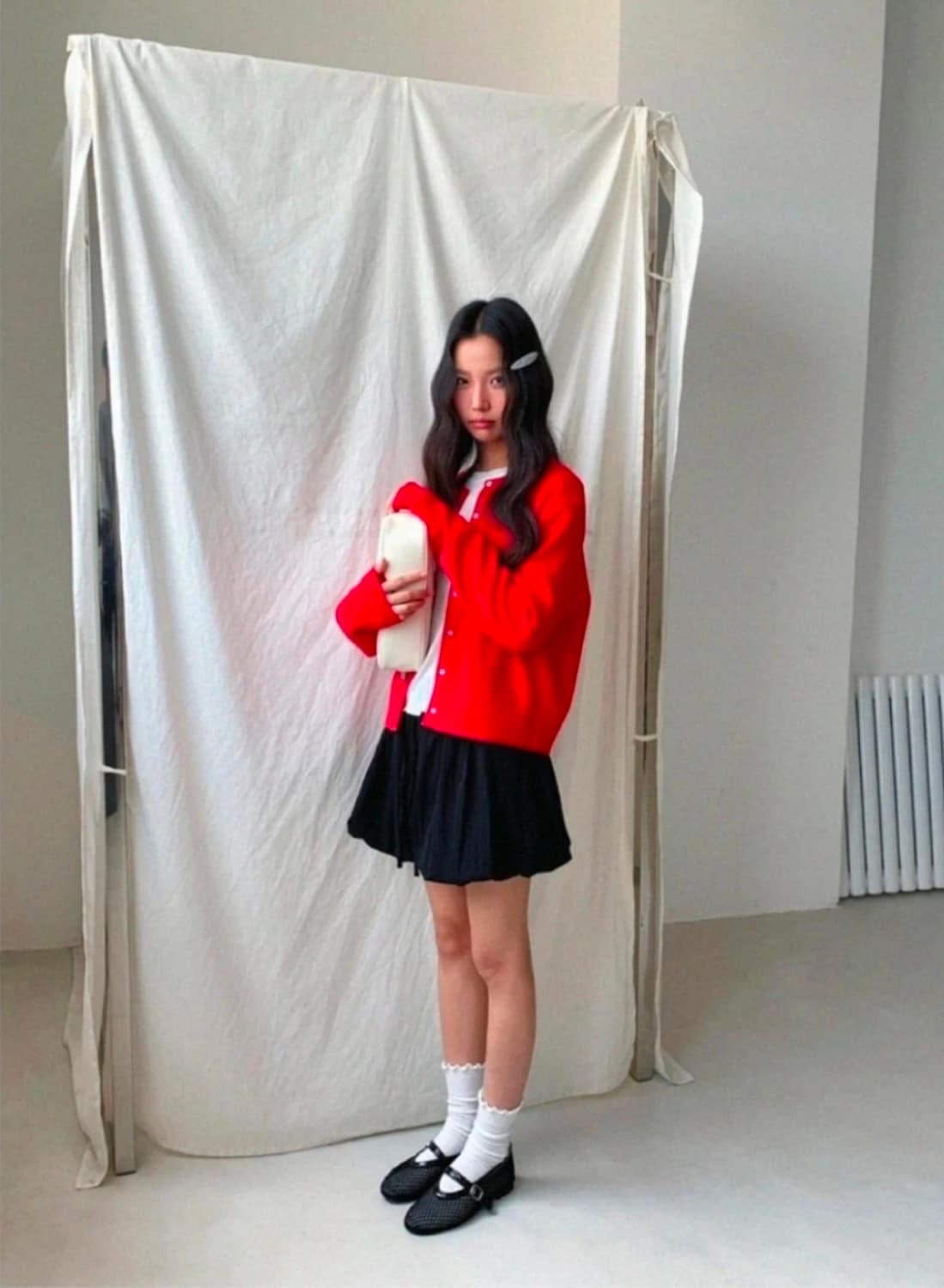 무드인사이드 우먼 벌룬 미니스커트 상품이미지2