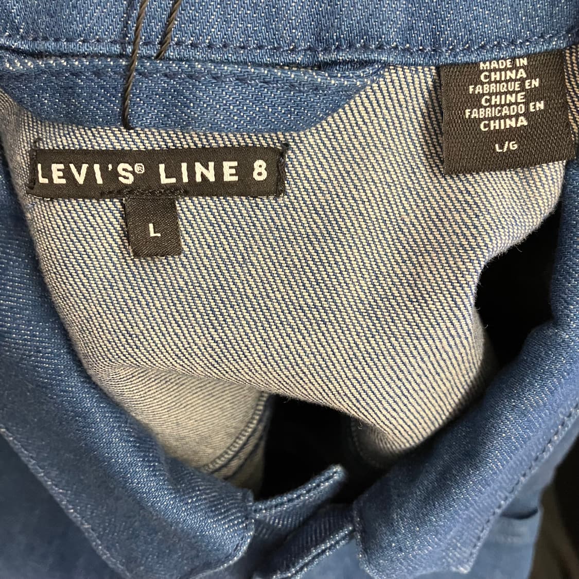 N227 리바이스 라인8 데님 청자켓 상품이미지3