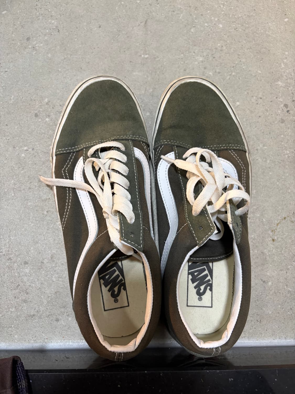 반스 올드스쿨 올리브 스웨이드 260 상품이미지2