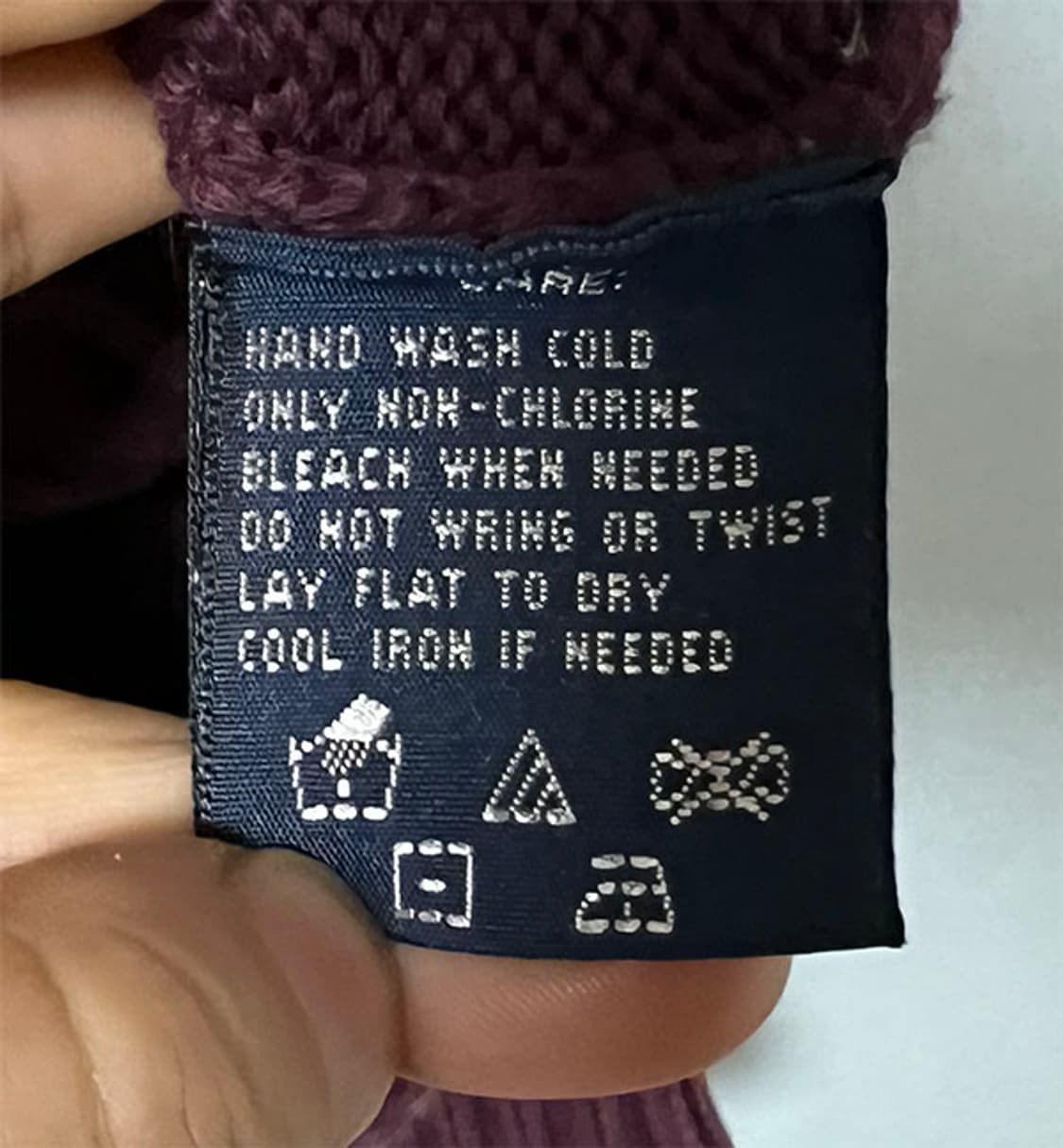 POLO 폴로 여자 꽈배기니트 겨울 캐주얼 S 90 55 상품이미지5