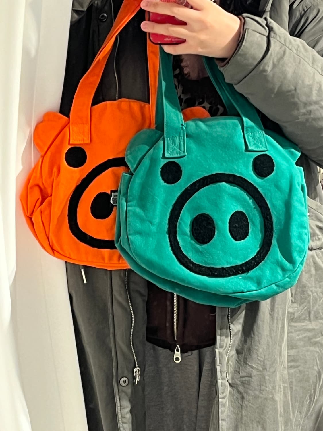 꿀꿀이 핸드백 🐽 상품이미지9