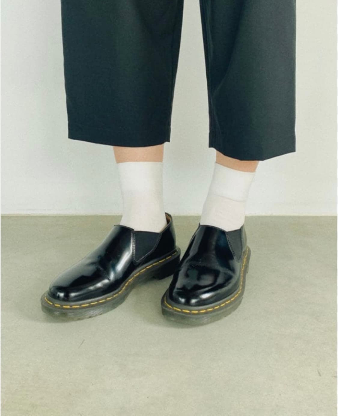 꼼데가르송x닥터마틴 슬립온 상품이미지1