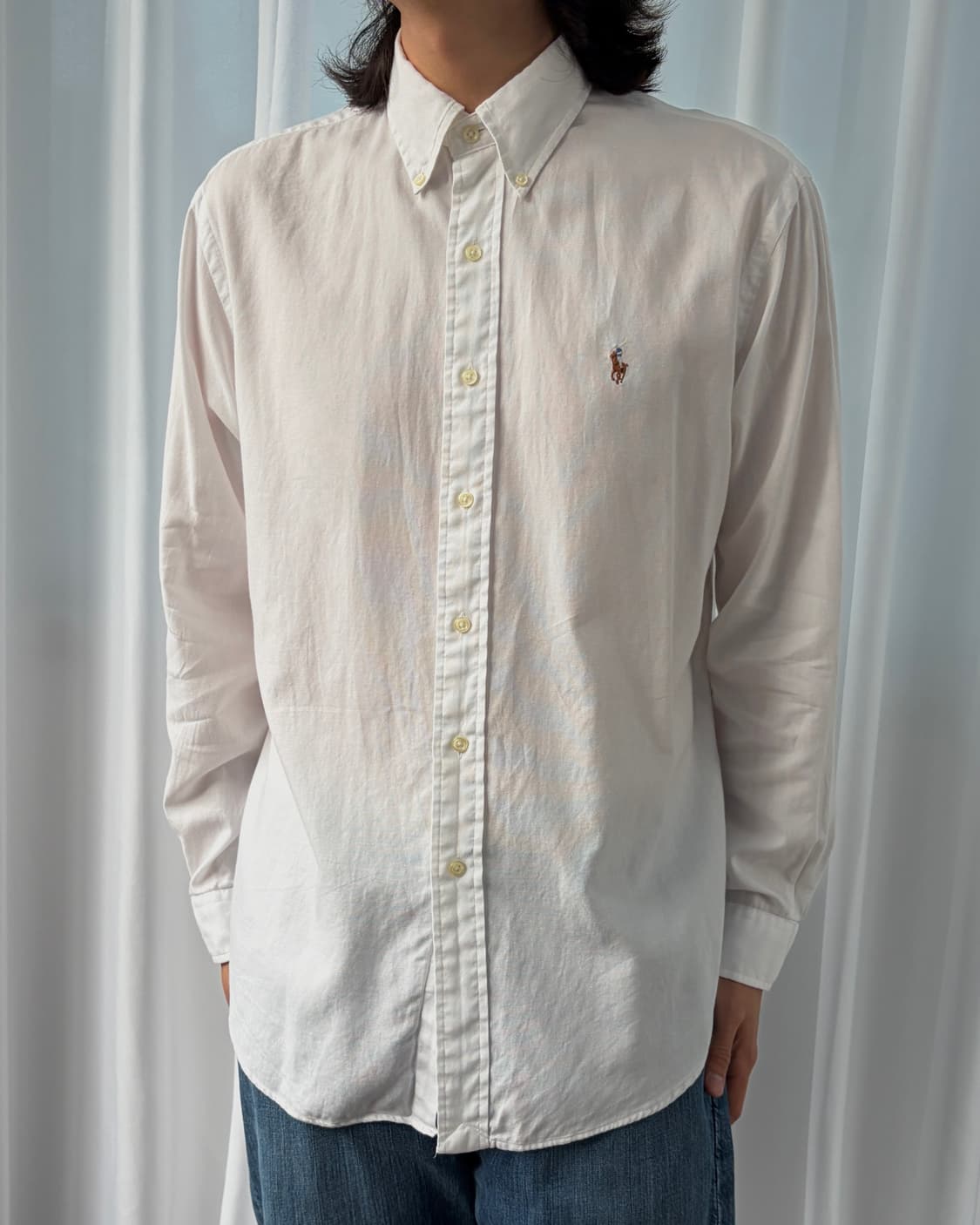 [L]폴로 랄프로렌 클래식핏 화이트 셔츠 상품이미지3