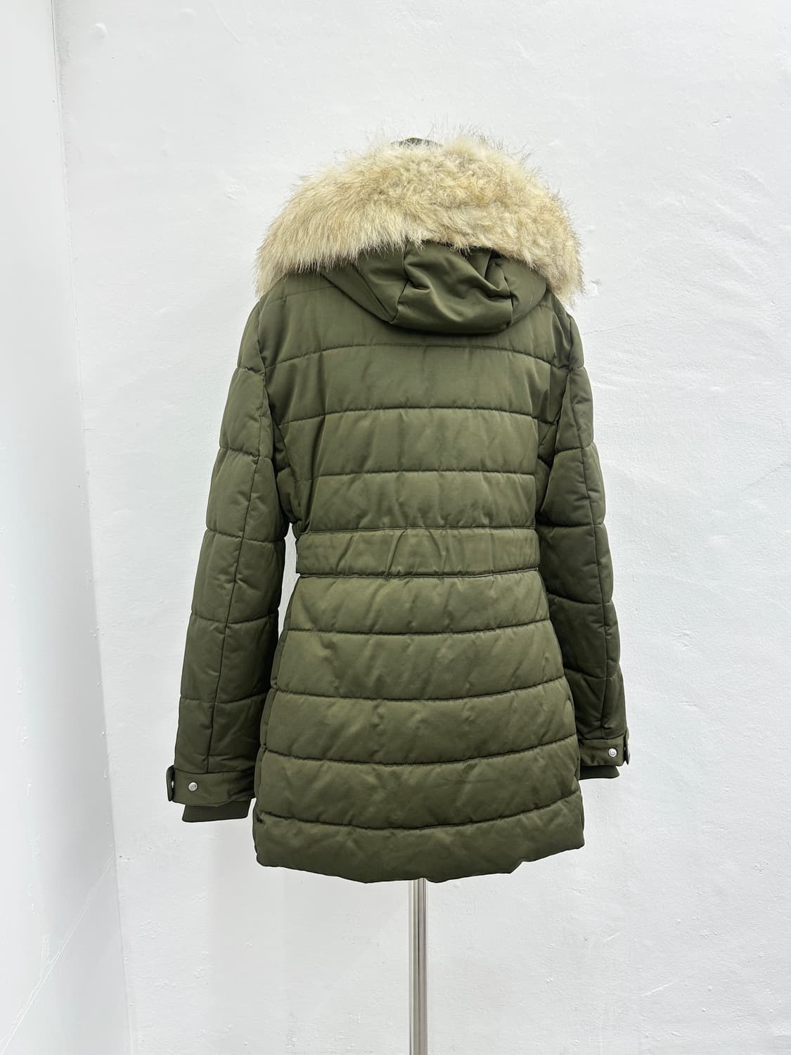 Zara khaki fur padding   상품이미지3
