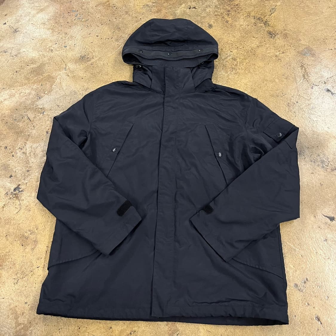 [정품/XL] 노스페이스 블랙 후드 자켓 b17 상품이미지2