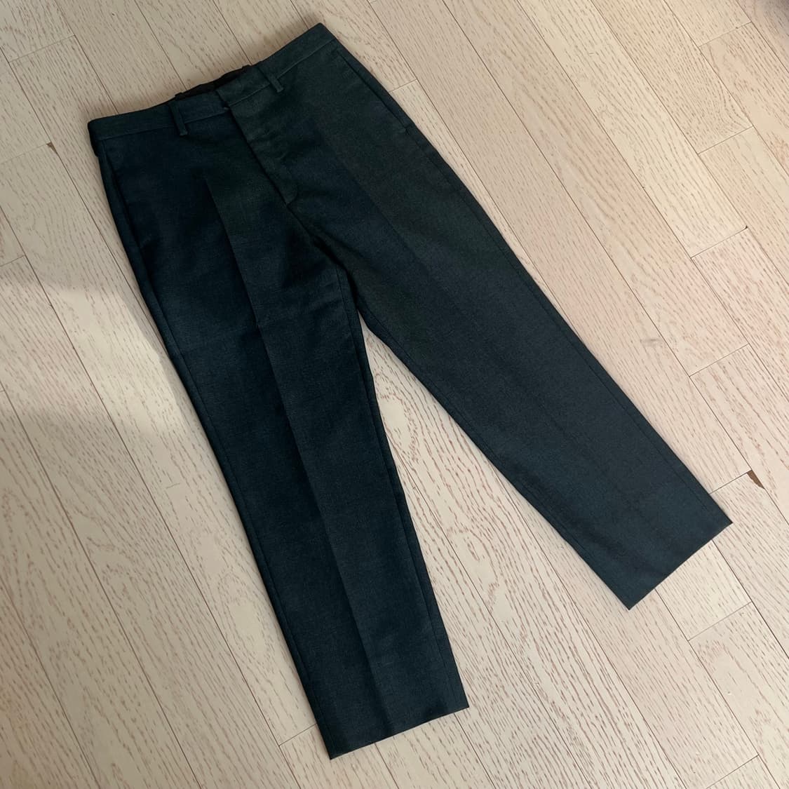 포터리 울 스포츠 셋업 하의 테이퍼드 트라우저  상품이미지2