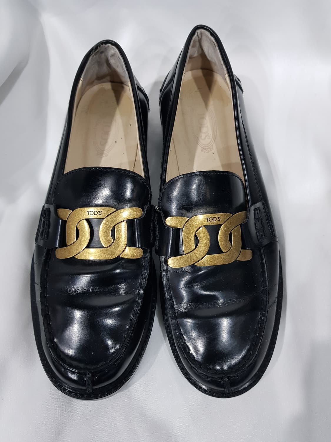 토즈 여성 로퍼 블랙 색상 39사이즈(정품) 상품이미지1