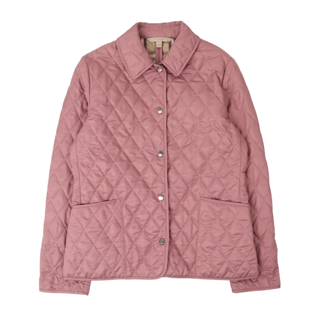 버버리 신형 라이트 핑크 퀄팅 자켓 상품이미지1