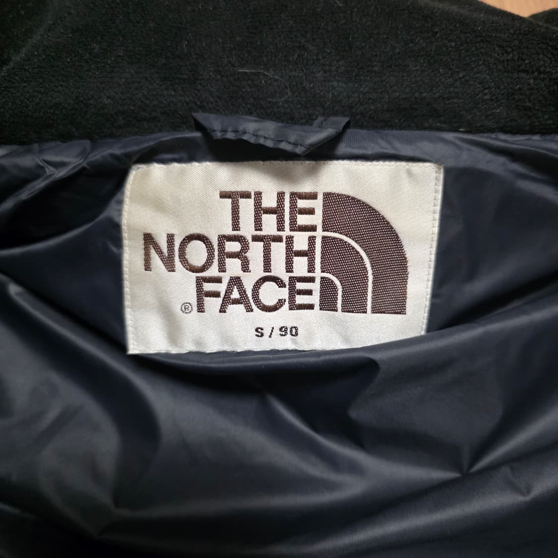 S) 노스페이스 카모 패딩조끼 상품이미지3