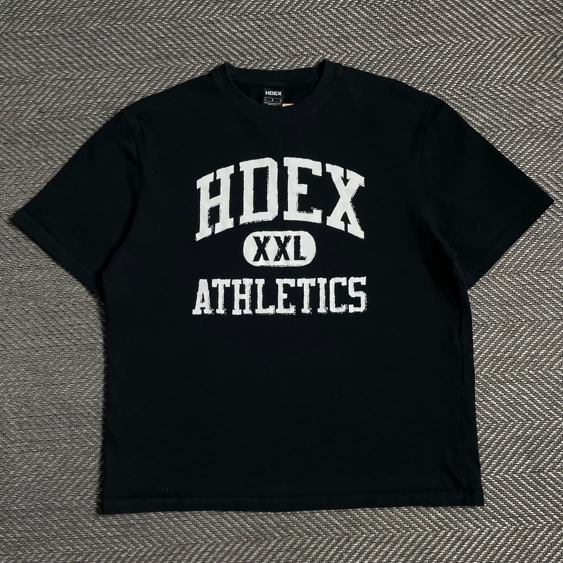 HDEX ATHLETICS 빅로고 블랙 반팔 티셔츠y 4817 상품이미지2