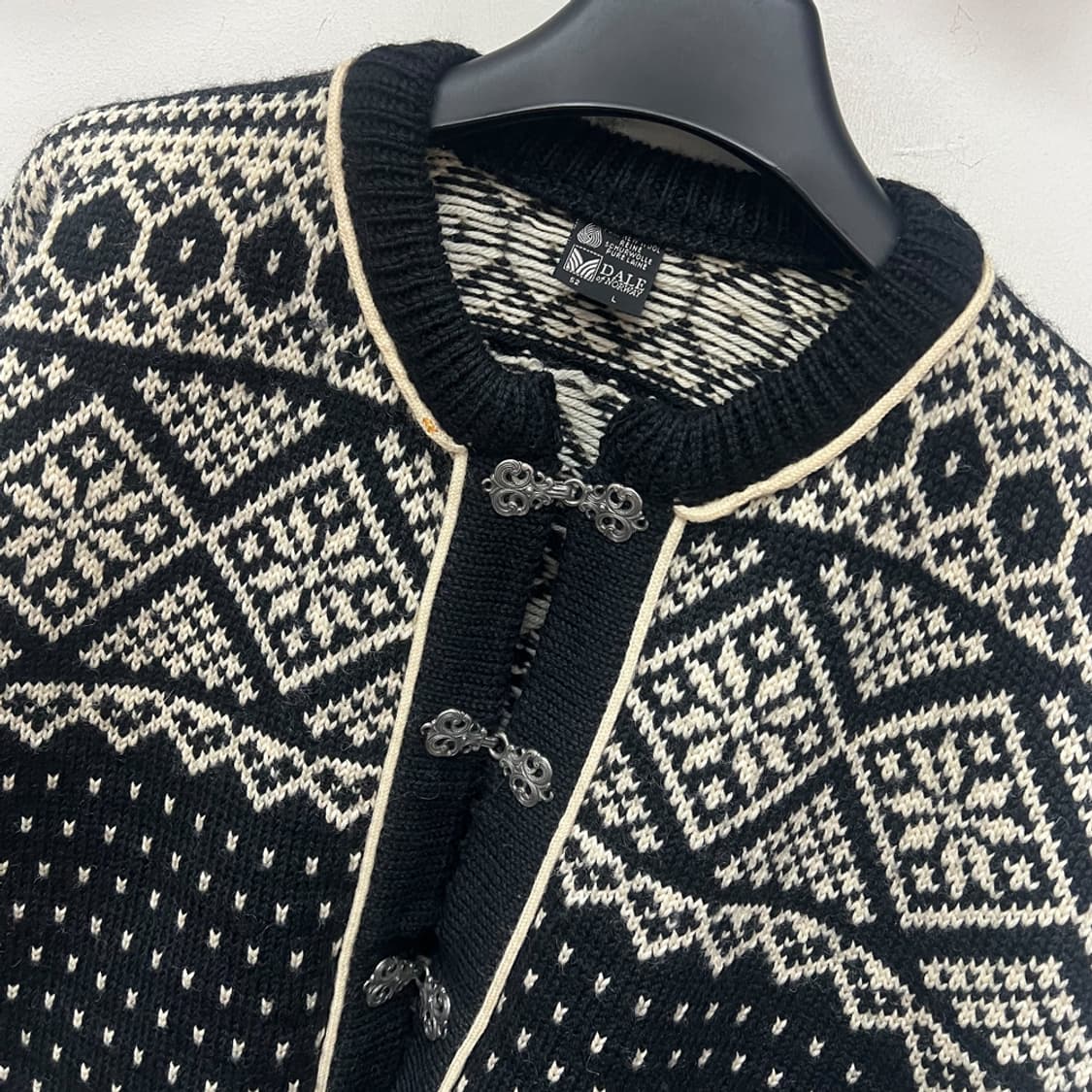 데일 오브 노르웨이 노르딕 울 스웨터 가디건 52 L 상품이미지3