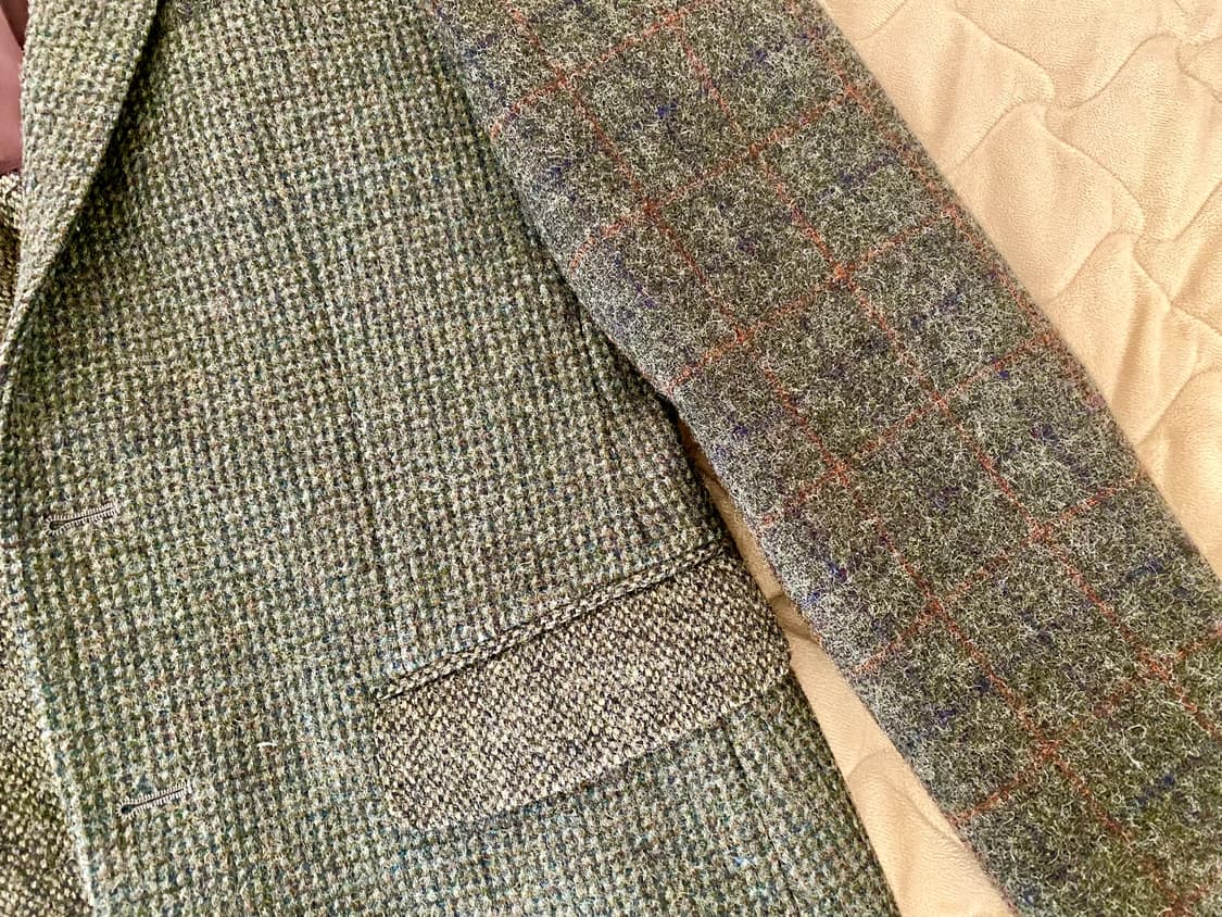 지이크 x 해리스트위드 블레이져 (표기 105) 상품이미지4