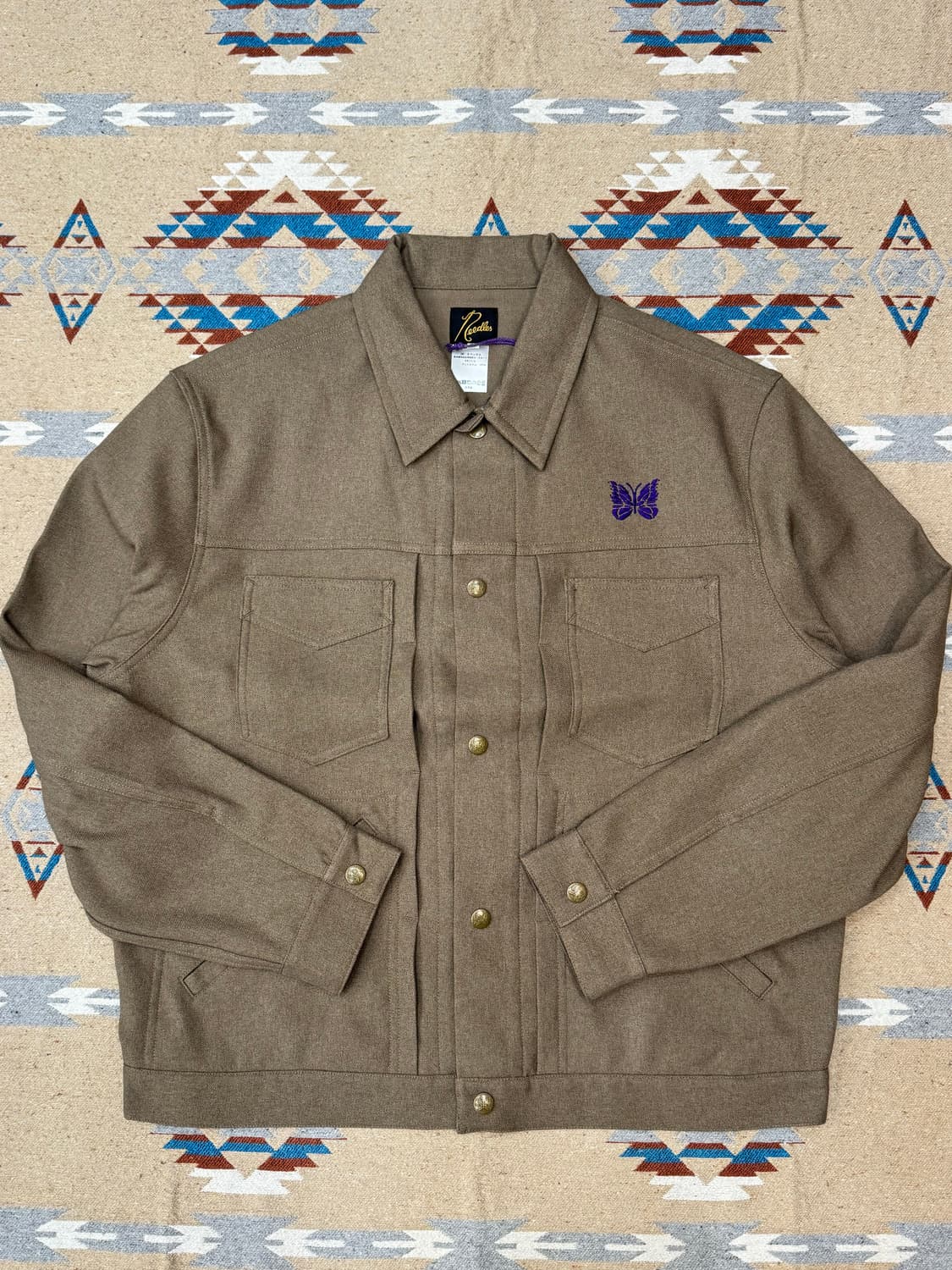 [M] 니들스 페니진 자켓 브라운 25FW 상품이미지4