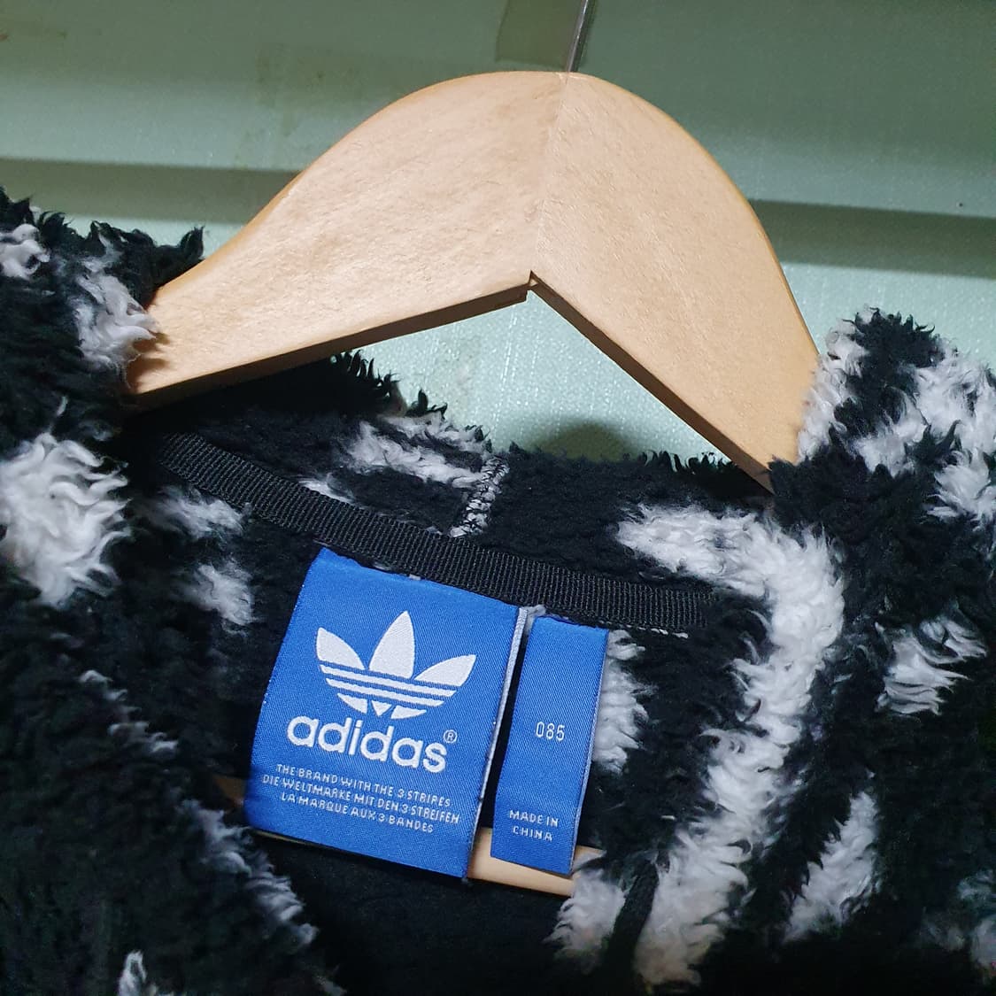 아디다스 파이어버드 빅로고 후리스 85 상품이미지5