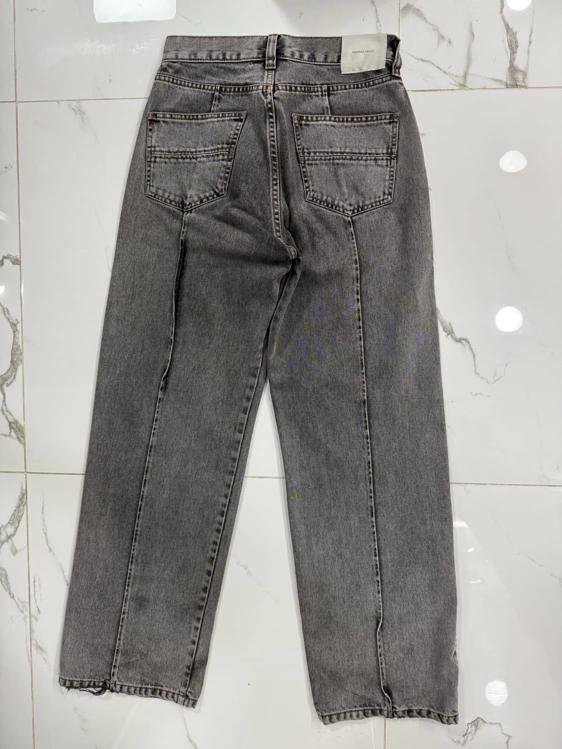 나마체코 ashack denim grey S사이즈 상품이미지2