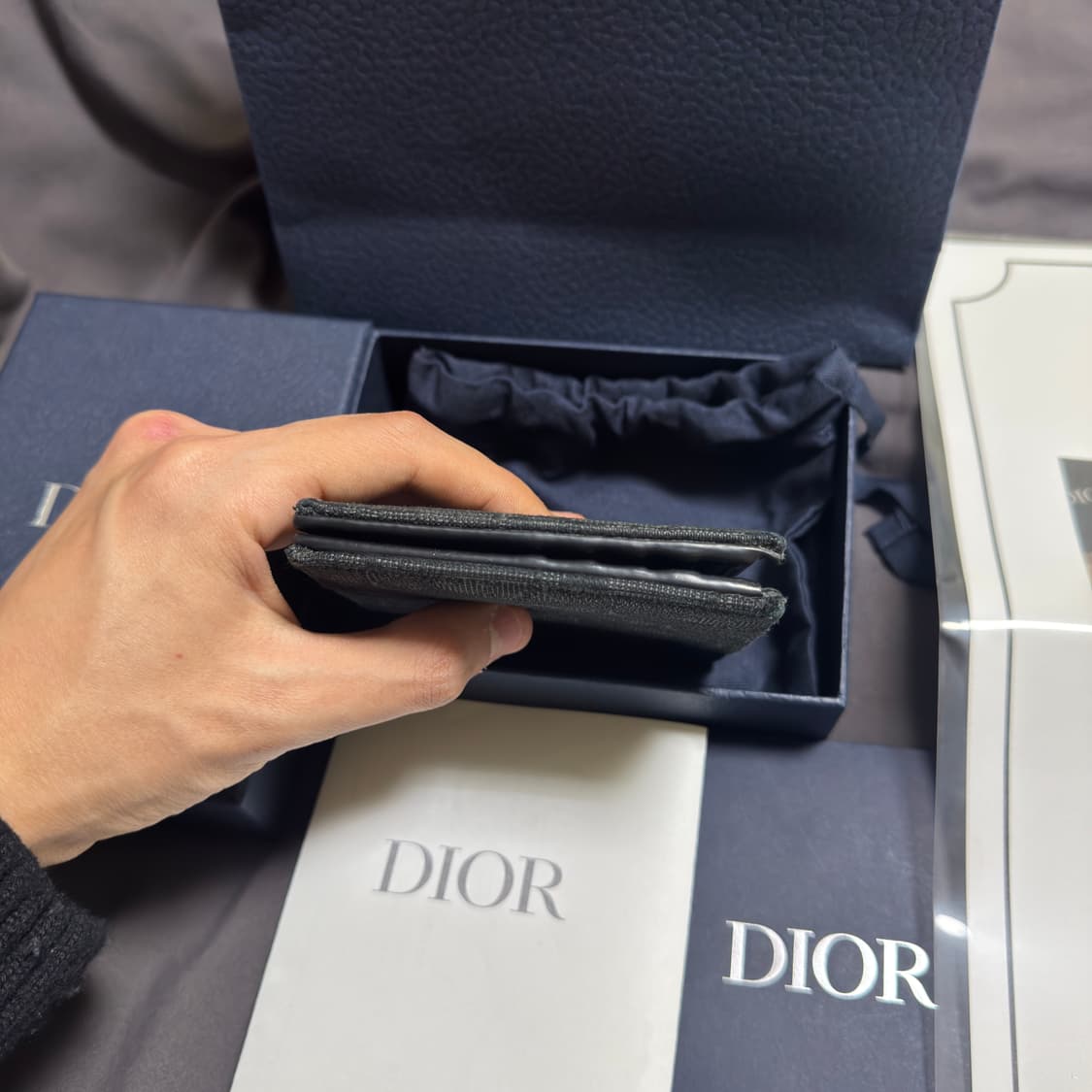 [풀박스] 디올 오블리크 반지갑 상품이미지6
