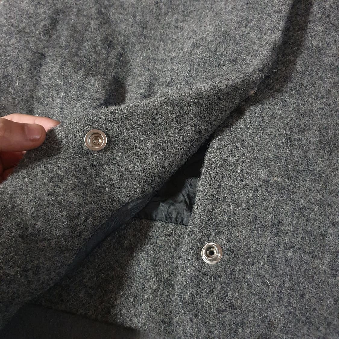 남여공용 아크네 해리스트위드 베스트 조끼 34 (남성M) 상품이미지3