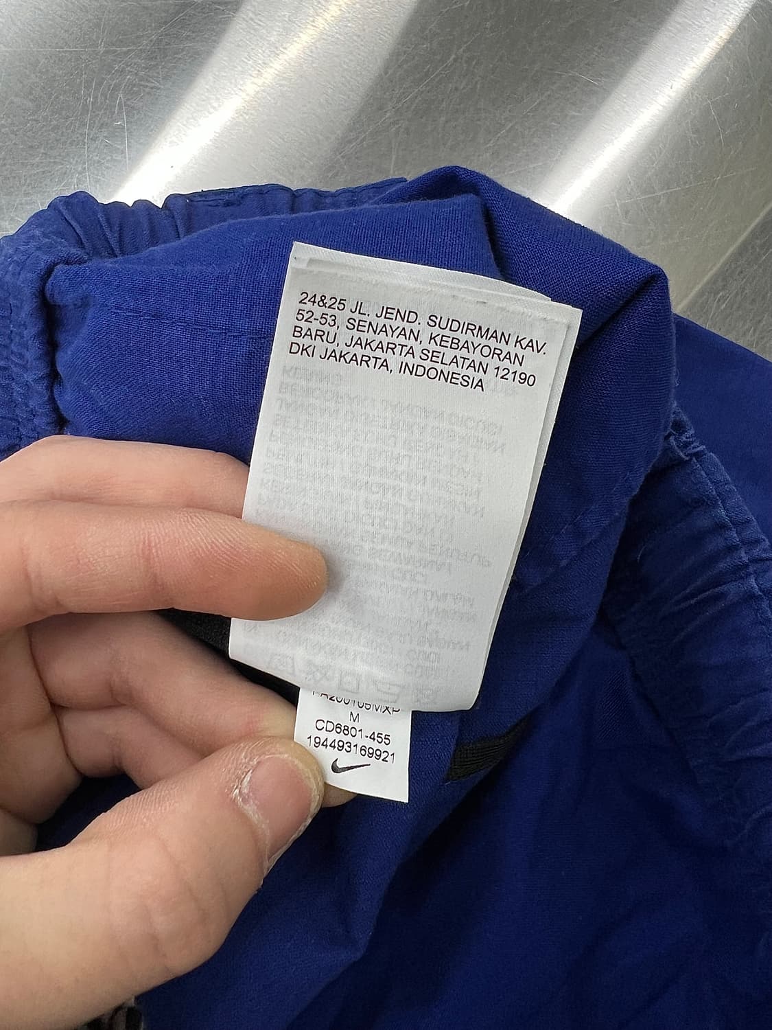 나이키 acg 하이퍼 로얄 블루 벨티드 립스탑 트레일 팬츠 상품이미지10