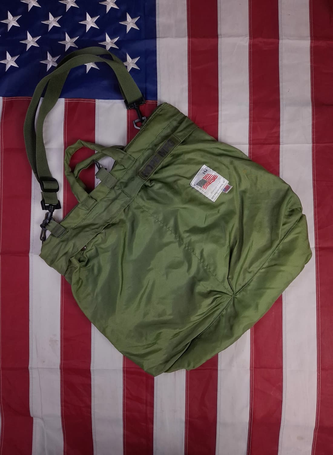 오리지날 호프사 미공군 TYPE 밀리터리 헬맷백 상품이미지1
