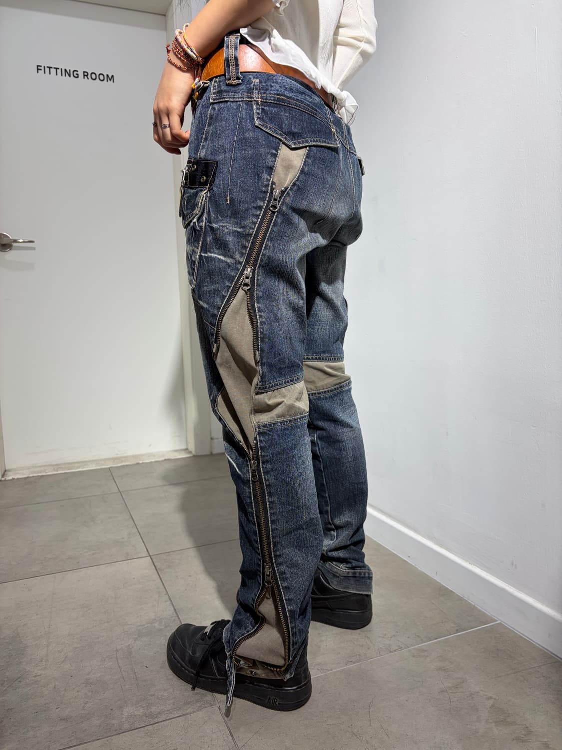 PPFM 아카이브 워싱 지퍼 데님팬츠 상품이미지7