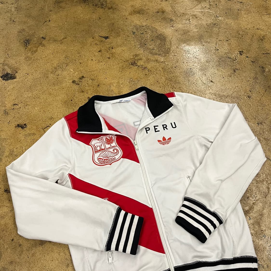 아디다스 페루 흰빨 져지 트랙탑 95 상품이미지1