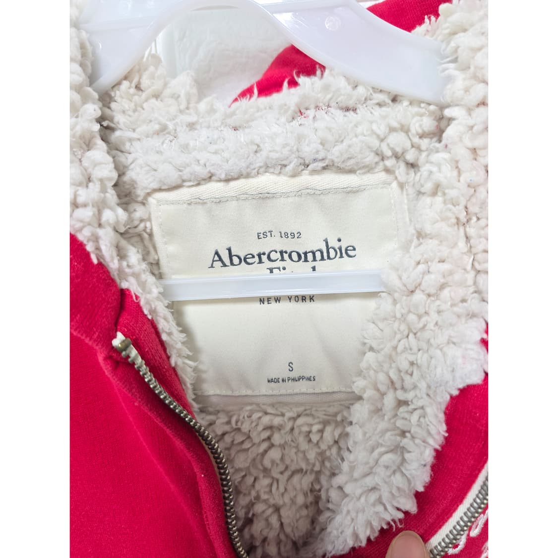 택포) 아베크롬비 후드집업 후리스 S 상품이미지2