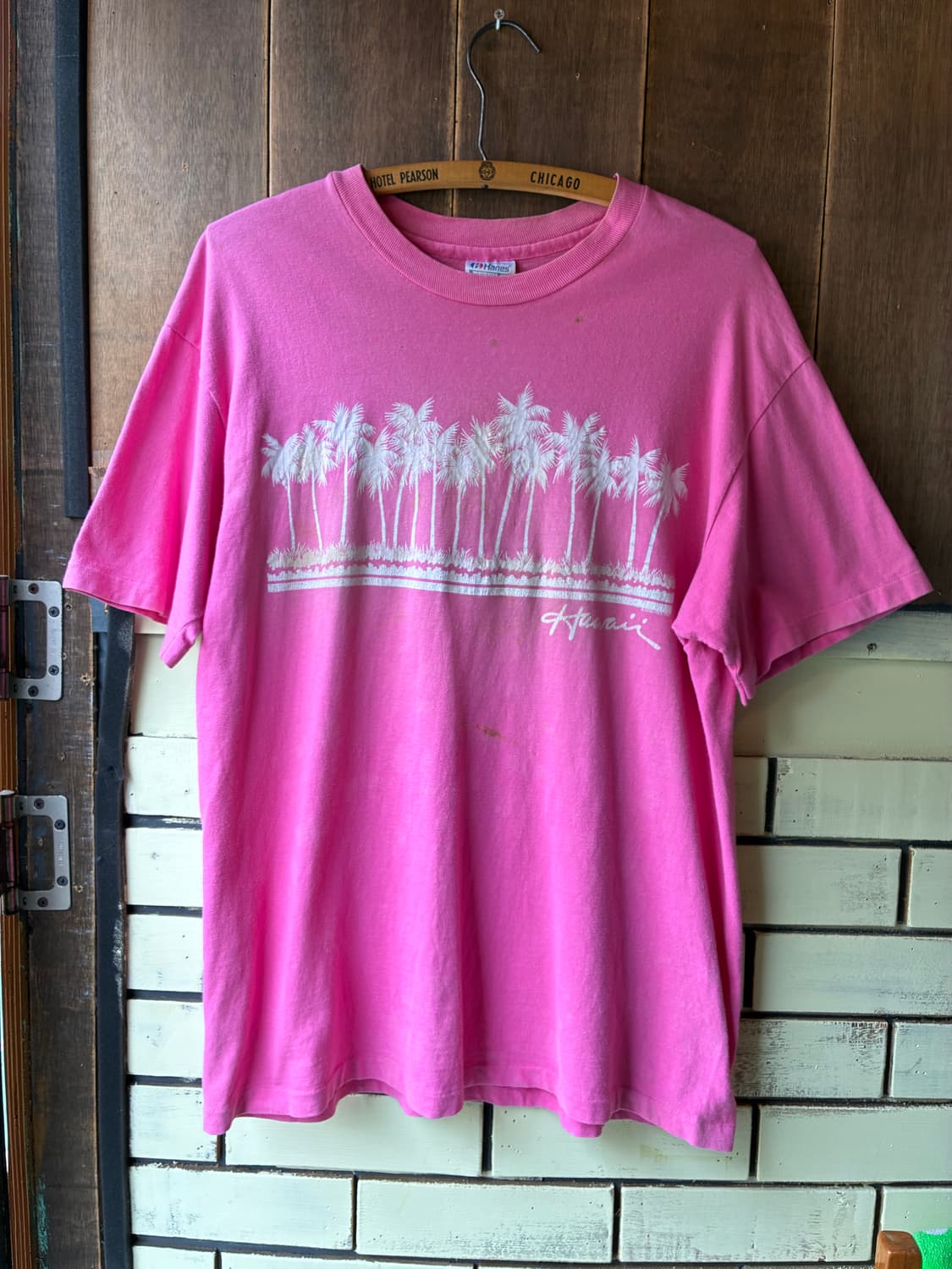 80s Hanes Hawaii Palm Tree Tee 상품이미지1