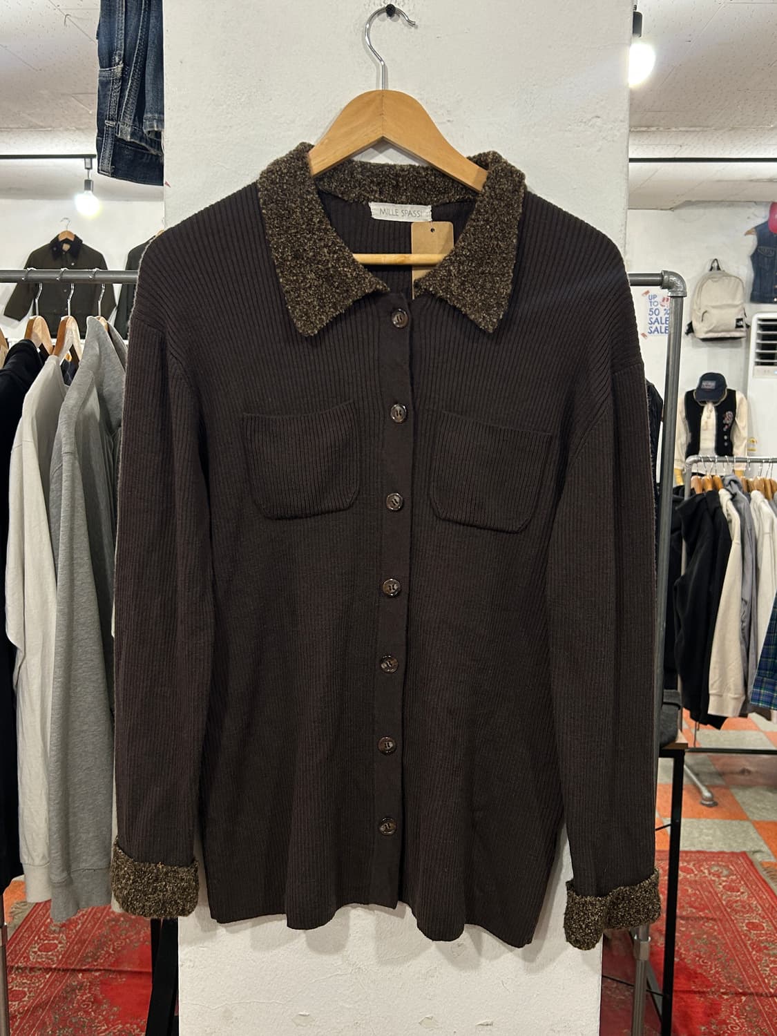 가디건 니트 상품이미지2