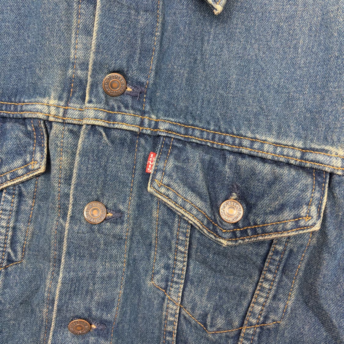 90s 리바이스 데님 청 트러커 자켓 상품이미지5