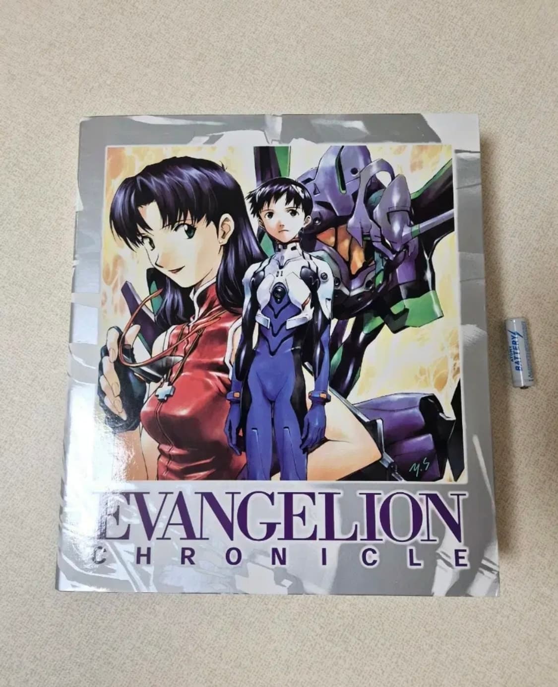 새제품 레어) 에반게리온 크로니클 01버전 일러스트북 가이드북 상품이미지1