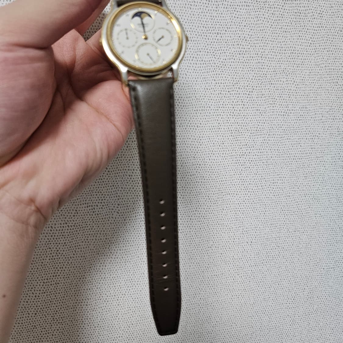 [오버홀완료] 90s Seiko Moonphase 시계 세이코 문페이즈 상품이미지10