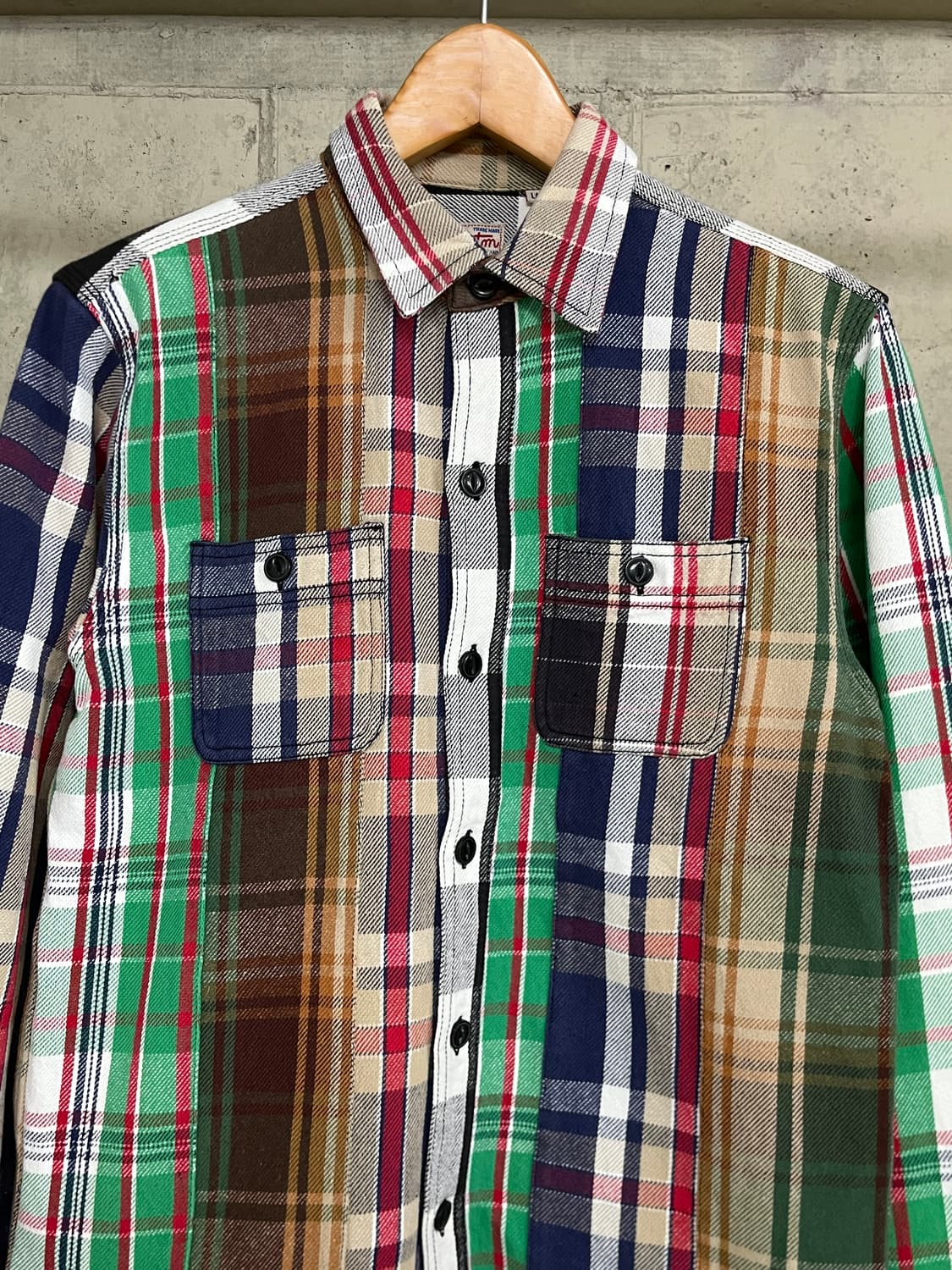 Houston Japan Heavy Cotton Check Shirt 상품이미지2