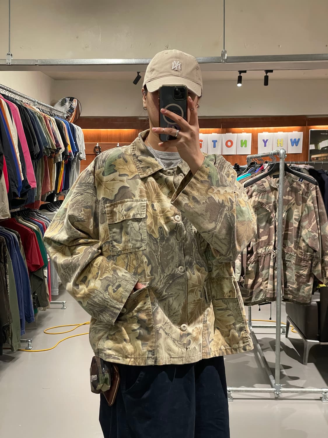 빈티지 리얼트리 사파리 자켓 상품이미지2