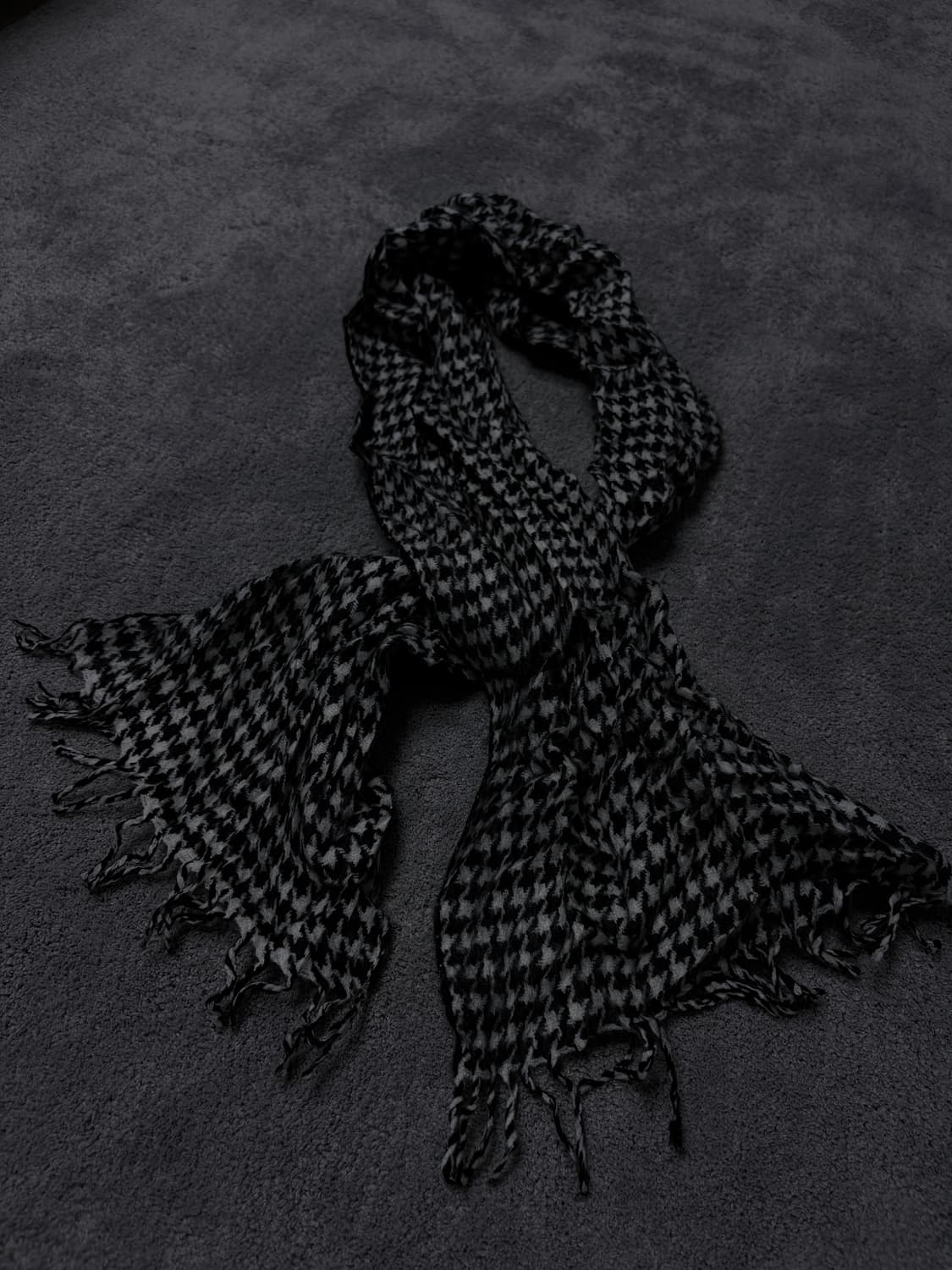 Vintage V-kei,punk mood flannel muffler 상품이미지1