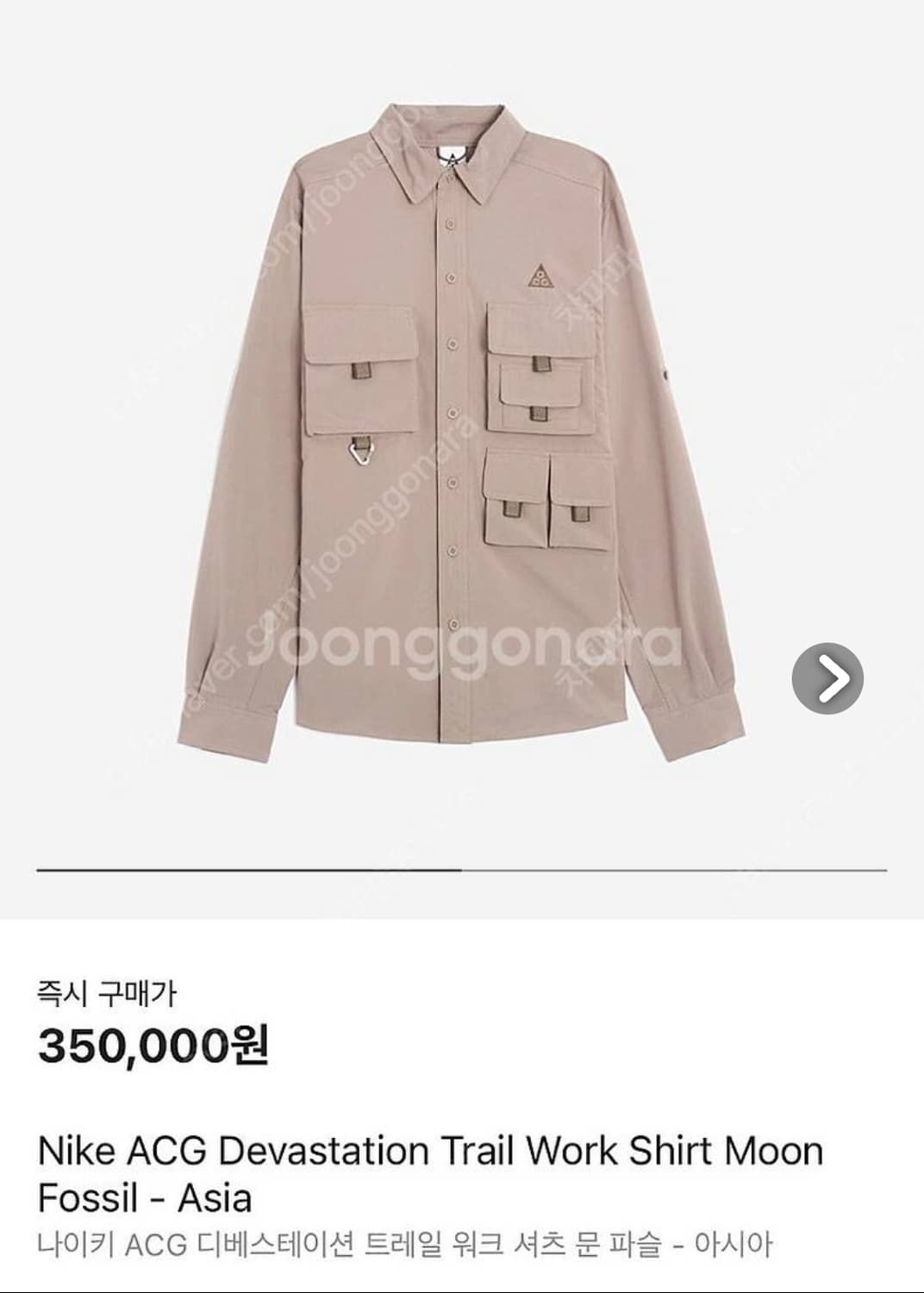 나이키ACG셔츠 상품이미지1