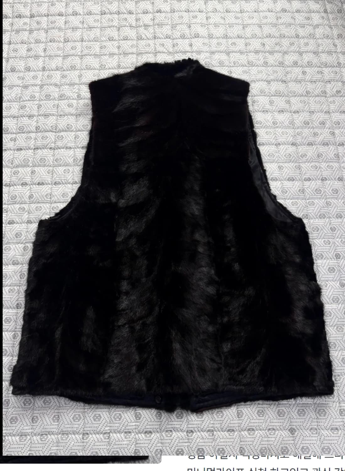 밍크 모피 베스트 ~55반 상품이미지3