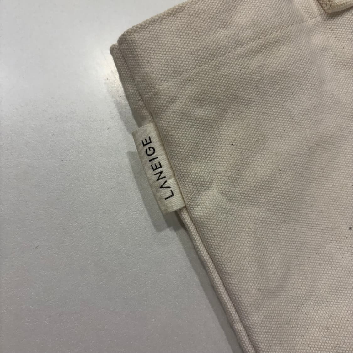 라네즈 메종키츠네 베이지 여우 프린팅 에코백 상품이미지4