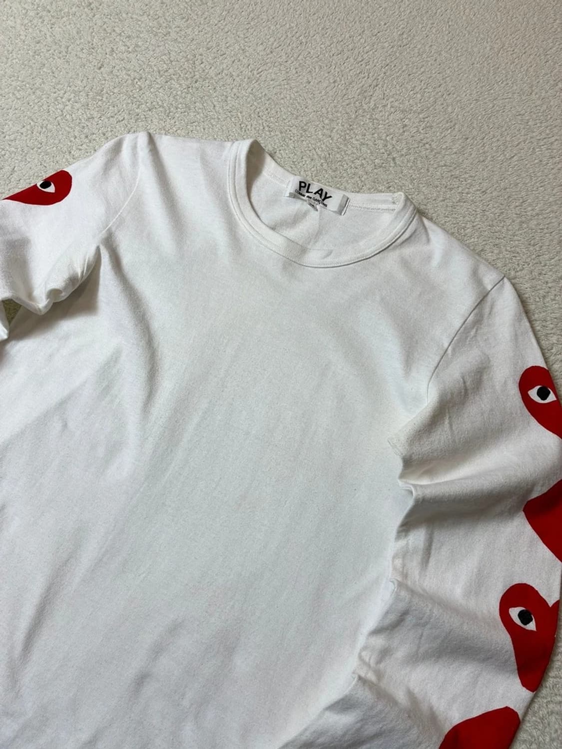 꼼데가르송 스펠아웃 로고 롱 슬리브 PN6787 상품이미지2