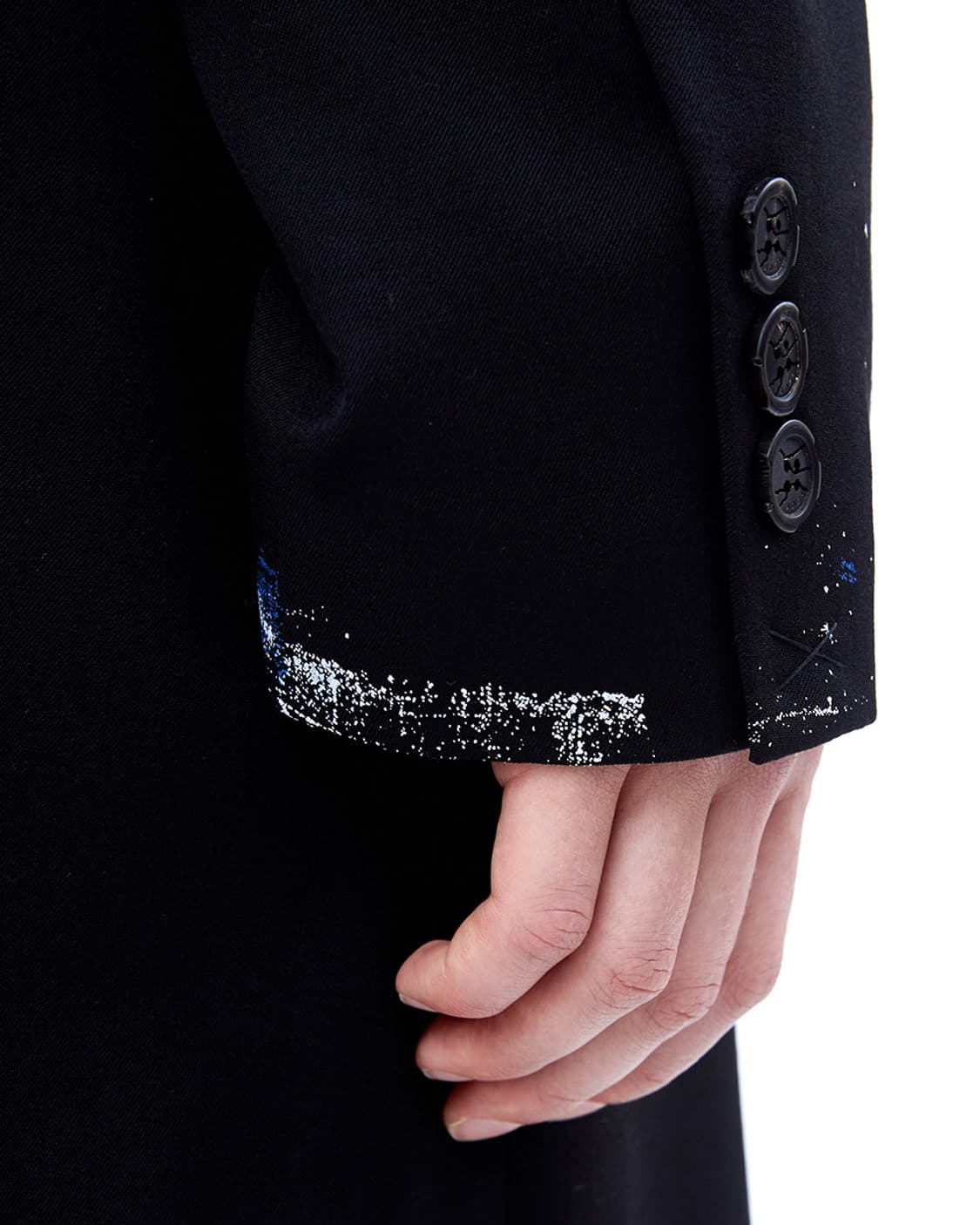 아더에러 슬리프 페인팅 롱 코트 상품이미지3