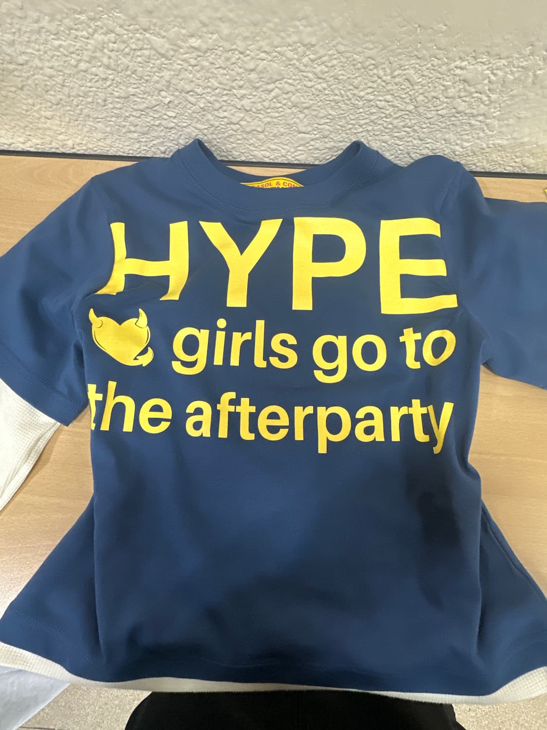 Hype people waffle layered longsleeve 상품이미지1