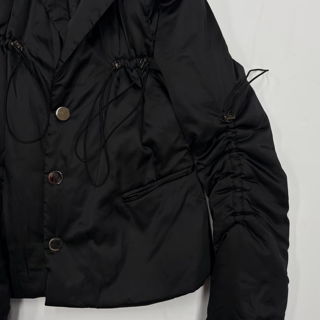 leey 리 스트링 패딩 자켓  상품이미지4